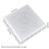 Betonform, quadratisch, DIY-Pflasterung, Kunststoff-Simulation 6