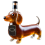 Dachshund Dog Whiskey Bottle,3D Sculpted Shape Gla 1