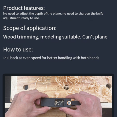 Discarded Trimming Planer, Manual Solid Wood Board 2