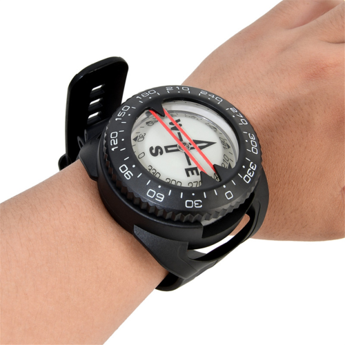 Diving Compass,Glow in the Dark,80M Depth,Portable 2