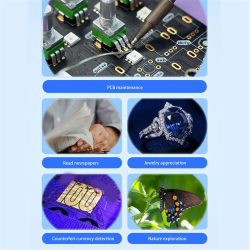 Digital Magnifier 2.8in IPS Screen Portable 2MP 10 2