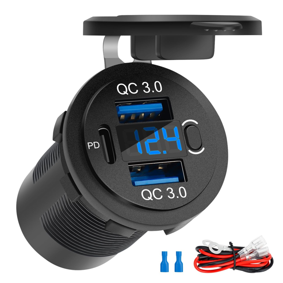 Dual Qc3.0 18W & Pd 30W Quick Charging Port,Usb C 4853205667815
