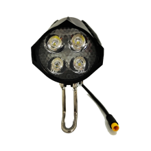 Ebike LED Scheinwerfer Zubehör 36V 48V Lampe 3pin