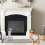 Fireplace Screen Mesh Cover PVC Pet Proof with Hoo 7