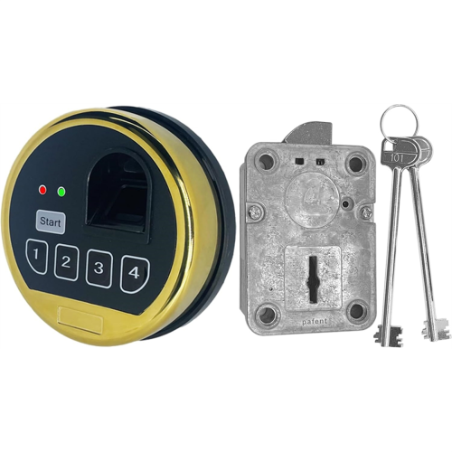 Fingerprint Password Safe Replacement Lock and EMP 1