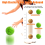 Foam Basketball, Indoor High Density Training Bask 3
