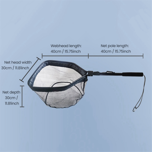 Floating Fishing Net Foldable Landing Easy Catch&R on OnBuy