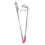 Foldable Tongs Stick, Garbage Clip,Aluminum Alloy, 2