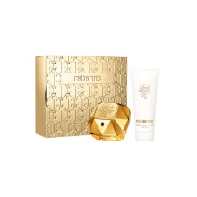 Paco Rabanne Lady Million 80ml EDP Spray / 100ml Sensual Body Lotion