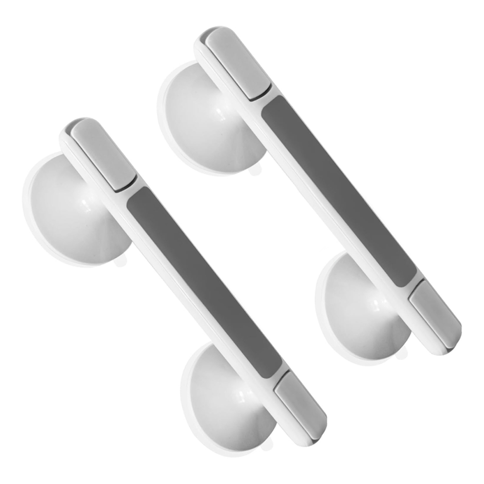 Semoic Tub And Shower Grab Bars, 2-Pack Suction Cup Handl