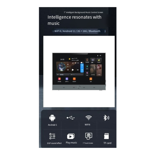 Tuya Smart Home Music System 7 Inch Android 11 Con 2