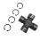 U-Joint for Bearing Ujoint Alpha Gen 2 U Joint Ste 6