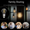 Tuya WIFI Smart Filament Bulb 7W LED Light Lamp E2 5