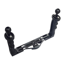 Unterwasser-Kamera-Tablett-Stabilisator-Rig mit zwei Griffen,