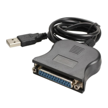 USB to 25 Pinhole Parallel Cable DB25 Interface IE