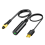 USB Digital Fiber Optical Audio Cable Square Port 6