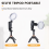 Upgraded Design Mini Tripod Bluetooth Portable Tel 9