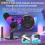 USB/XLR RGB Dynamic Microphone for Podcasting Reco 11