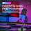 USB/XLR RGB Desktop Dynamic Microphone for Podcast 8