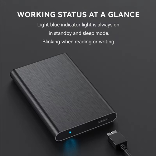 USB3.0 Metal Mobile Hard Drive Box 2.5-Inch Serial 2