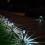 Weiße Solar-Rasenlampe, Gartenhaus im Freien 7