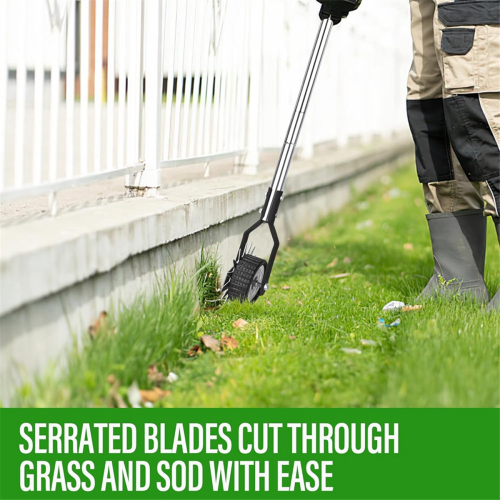 Wheel Rotary Edger,Adjustable Length Lawn Edger,St 2
