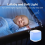 White Noise Machine with 7 Color Night Light and 3 4