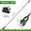 Wheel Rotary Edger Lawn Tool, 66.7Inch Manual Edge 4