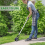 Wheel Rotary Edger Lawn Tool, 66.7Inch Manual Edge 9