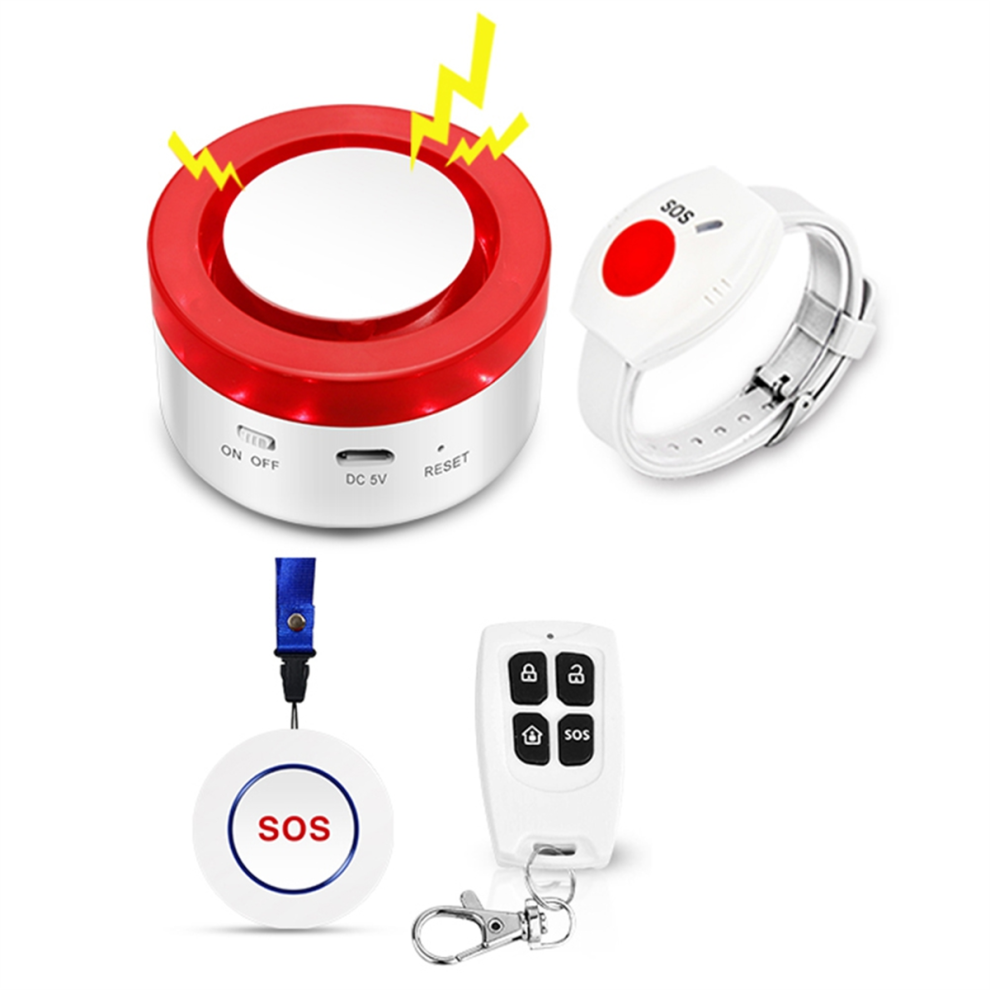 Semoic Wifi Panic Button For Elderly Senior Emergency Fal