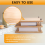 Wooden Book Binding Tool Multi-Purpose Clamp Home 7