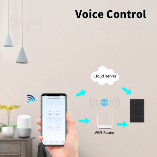 Zigbee Smart Light Wandschalter Druckknopf Interru 2