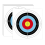 Full Ring Target Paper Archery Hall Competition Re 1