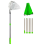 Fruit Picker Pole with Storage Bag Stainless Steel 2