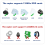 Handheld ID Copier 125khz RFID Reader Writer Dupli 6