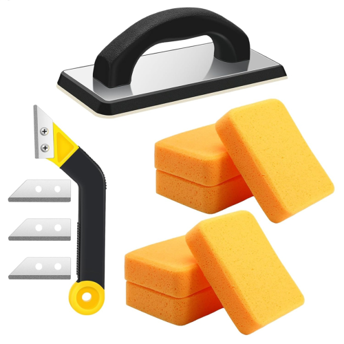 Grout Float Set 6 Sponges, Bevel Tile Saw Band 3 B 1