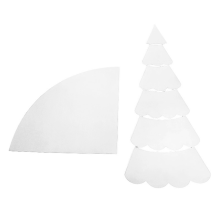 Handmade Christmas Tree Quilting Template Set Mult
