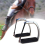 High Strength Stirrups Riding Safety Silver Polish 4
