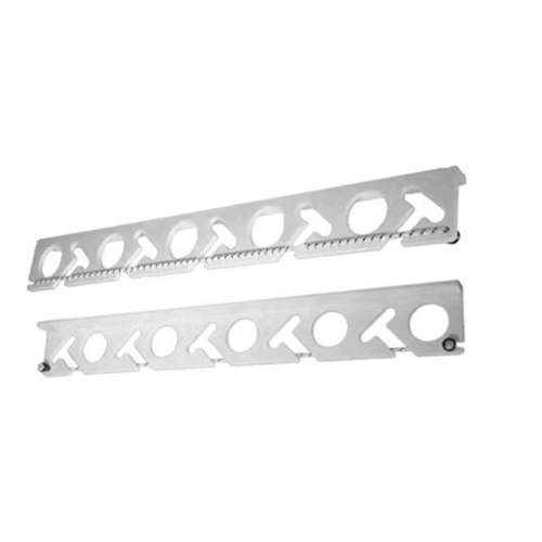 Horizontals 10-Rod Fishings Rod Holder Wall Mounte
