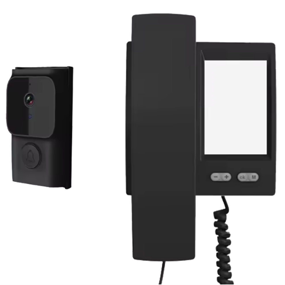 Infrared Night Vision Doorbell 3.5-Inch Ips Screen 4851449375046