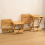 Large Nanzhu Folding Stool Portable Solid Bamboo O 5
