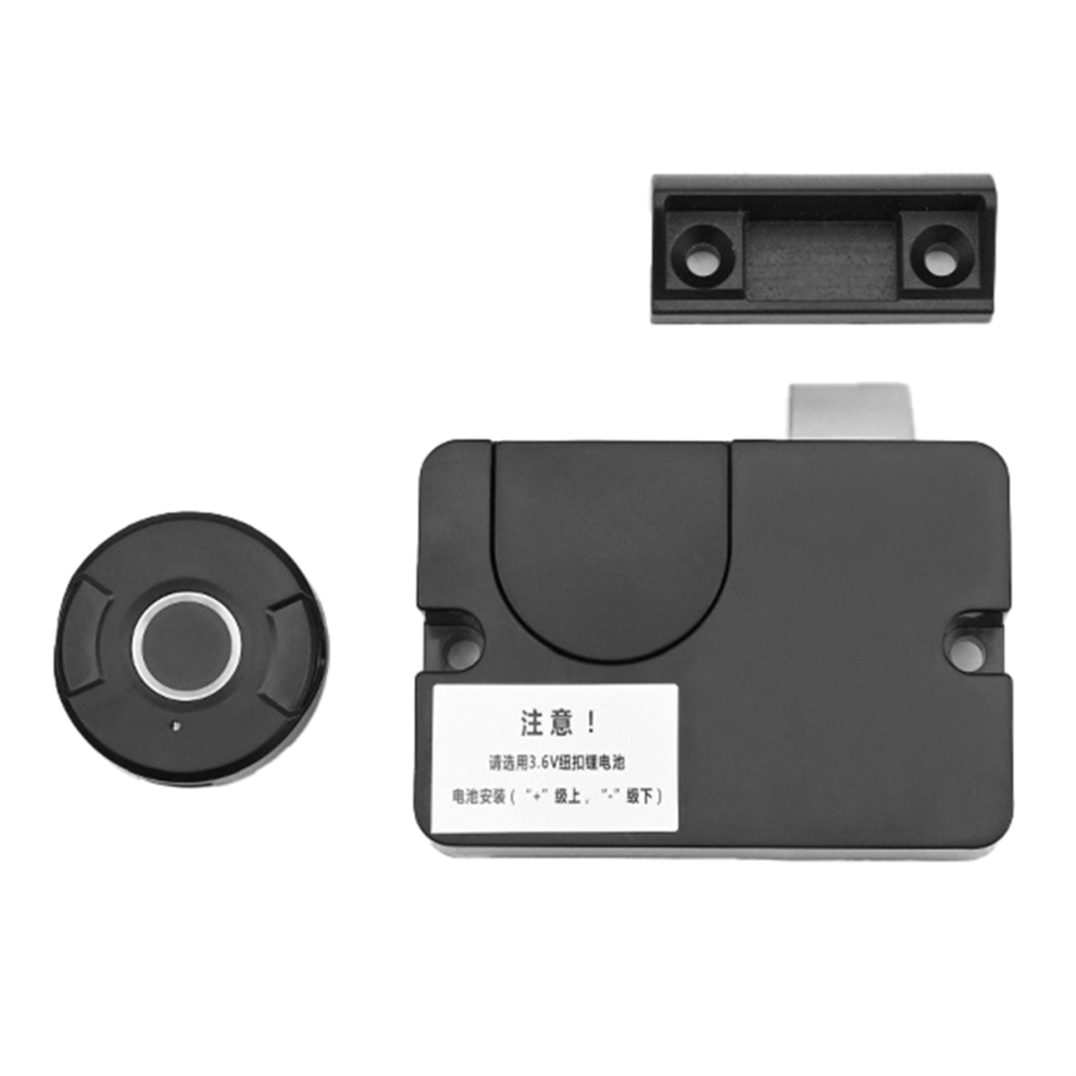 Keyless Electric Fingerprint Cabinet Drawer Lock S-image-OPC-PJXZ689-NEW