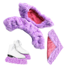 Ice Skates Soakers XL, Premium Soft Protective Skate Guards for Figure Skating, Adult Recreational Skates Covers