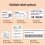 Label Thermal Printer, Compatible with IOS, Androi 10