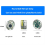 LED Attracting Fish Light Eye Shape Luminous Lamp 4