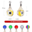 LED Attracting Fish Light Eye Shape Luminous Lamp 6