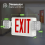 LED Exit Sign with Emergency Lights,Adjustable Lig 9