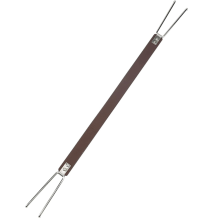 Leder-Feuergriff mit Edelstahlhaken Movi