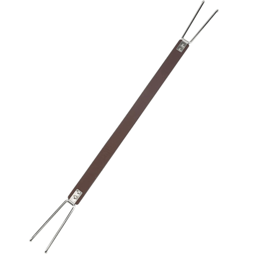 Leather Fire Handle with Stainless Steel Hook Movi