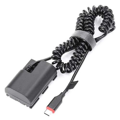 LP-E6 LP-E6NH USB Typ-C Dummy Batterie Power Adapter 1